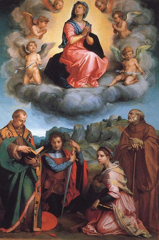Andrea del Sarto Virgin with Four Saints